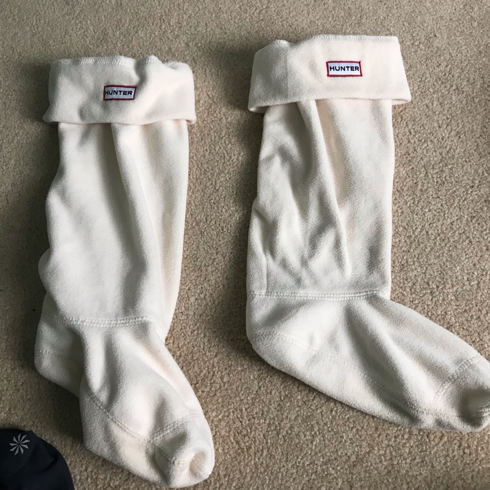 Cream Hunter boot socks